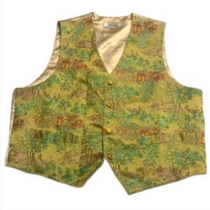 Vintage GiorGio Versanni Embroidered Vest